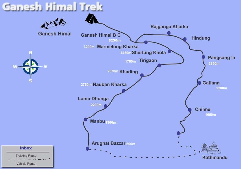 Ganesh Himal Trek - 15 Days Trek Itinerary to Ganesh Himal